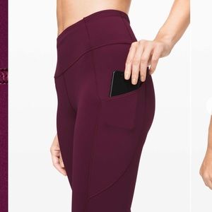 Lululemon Fast and Free 28” size 4